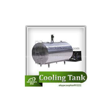 Horizontal Cooling Milk Tankwith Condensing Unit