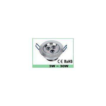 Battery Operated LED Recessed Ceiling Lights / Bathroom Ceiling Lamp Waterproof 3W Energy Saving