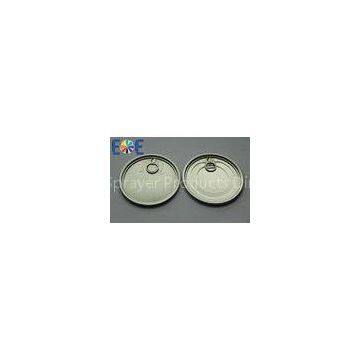 Milk EOE Tin Can Lids , 99mm PET Can Easy Open Cap Food Grade