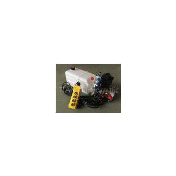 Horizontal Mounting Portable Mini Hydraulic Power Packs 12V With 0.8Kw Motor Fireproof