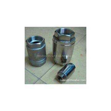 2Pc Spring Vertical stainless steel Check Valve