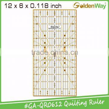 New Launched 5 Colors Patchwork Square Quilting Ruler for Fabric Cutting photo-5