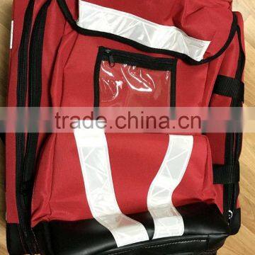 Best selling hot design high quality red sport backpack for firrst aid kit