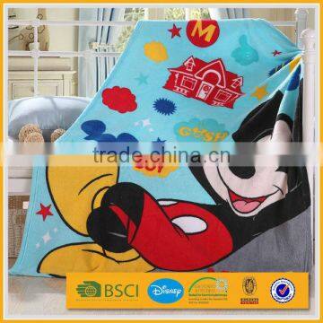 super soft south korean high quality print coral fleece blanket price