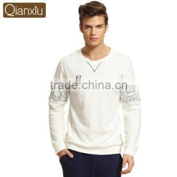 Factory Price Qianxiu Outdoor White Unisex Adult Mens Trendy Sleepwear