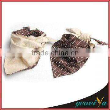 Coffee Dot Printing Cotton Neck Tube Bandana