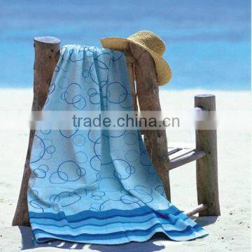 Factory direct sale 100% cotton circle beach towel