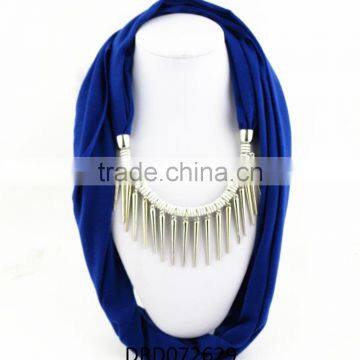 Spring Animal Jewelry Scarf With Butterfly Charms photo-4