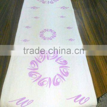 Printed wedding table runner