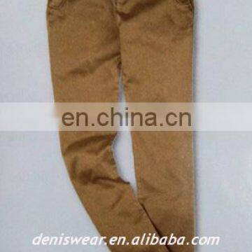 Women's Sateen Khaki Trousers photo-3