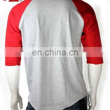 2014 Baseball Raglan T-Shirt TEE/plain t Shirt/fashion T-shirt/baseball Style T-shirts photo-2