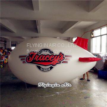 High Quality 4m Length Advertising Helium Balloons Inflatable Blimp with Printing Logo for Advertisement