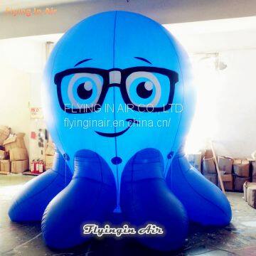 Customized Cartoons Inflatable Octopus for Shop and Event Decoration