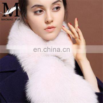 Hot Selling Popular Scarf Factory Price High Quality Genuine Fox Fur Shawl Fur photo-5