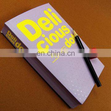 China manufacture perfect binding coloring hardcover notebook with cheap price