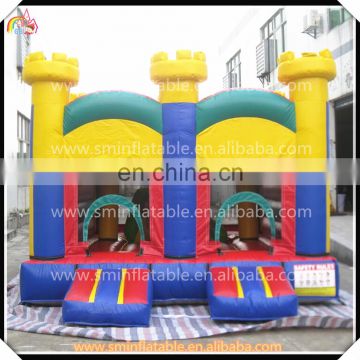 Hot sale inflatable toddler bouncer castle,bouncy printing town,kids jumping playground houses