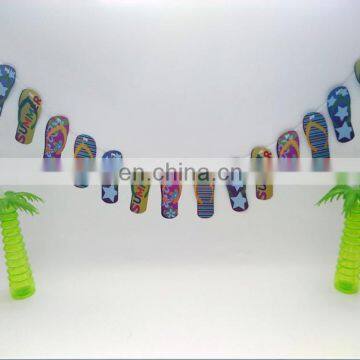 Summer Hawaii party supply Sandals Banner Printing Flag Banner