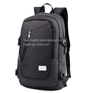 USB Mobile Charge High-quality Zipper Hidden Anti Theft Laptop Bags Backpack photo-2
