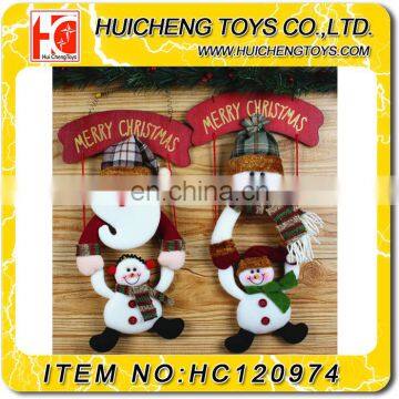 15 Inch christmas ornaments plush stuffed toy christmas decoration