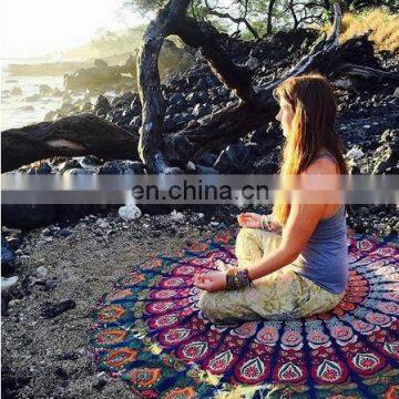 indian mandala tapestry beach throw psychedelic mandala roundie throw yoga mat