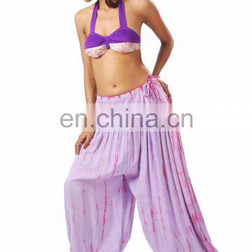 Cotton hand tie dye ballon pants