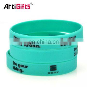 China professional factory wrist bands silicone rubber hot sale