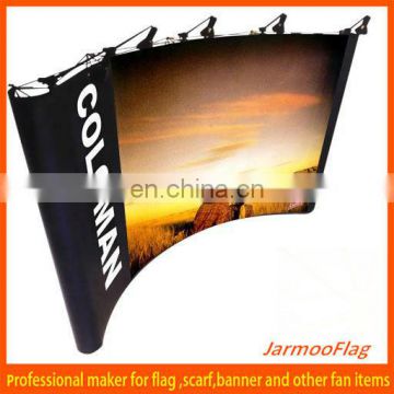 3*3m pop up curved advertising exhibition stand