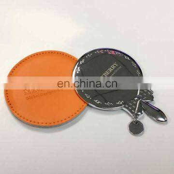 High quality elegant hand mirror pocket mirror made by manufacturer