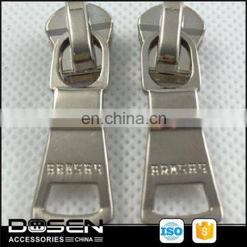 hot selling nice zipper puller,good quality cheap zipper pull with engraved logo