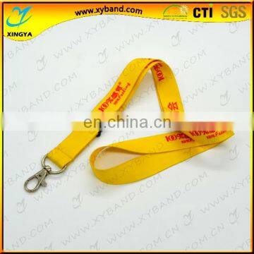 Cheap custom polyester imprint lanyard