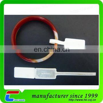 Custom disposable rfid jewelry tag 13.56mhz