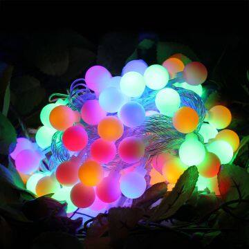 220V 10M 100LED Ball Fairy String Light IP44 for Home Garden,Party,Wedding Holiday Christmas decoration Garland Light EU