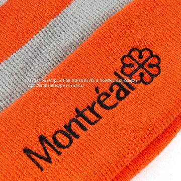 Custom Jacquard High Quality Embroidery POM POM Beanie photo-5