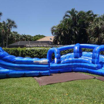 Inflatable Slip and Slide Inflatable Water Slide Axs-08 photo-2