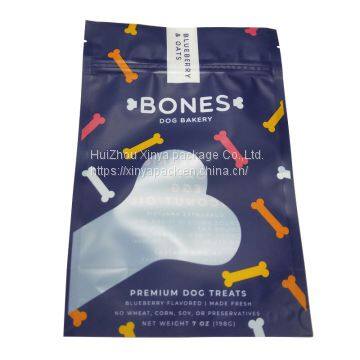 High Quality Hot Sale Moisture Proof Plastic Pet Food Feed Bag Pet Food Packaging Treat Bag With Transparent Window photo-3
