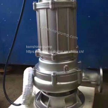 QW Stainless steel immersible sewage pump