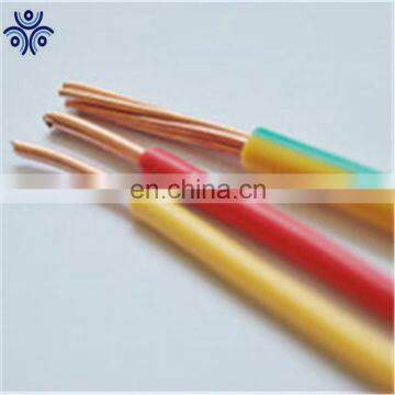 LV 450/750v PVC coat single core flexible electrical cable wire 3.5mm