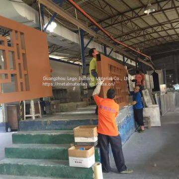 Facade Cladding Aluminum Panel Exterior And Interior Curtain Wall