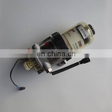 SINOTRUK Truck Engine Part WG9925550110 Fuel Filter Oil and Water Separator With Lever Sensor For Truck