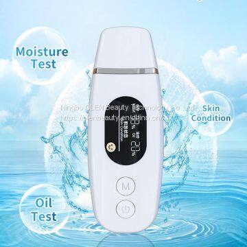 OLEN 2020 Electrical Facial Testing Skin Moisture Water Soft Oil Tester