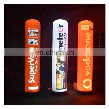 Wholesale 2.5mH Ivory Inflatable Led Tube Attractive Party Decoration photo-3