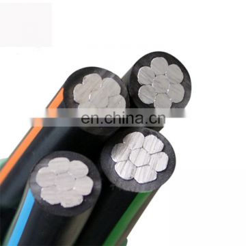 PVC/XLPE Insulated aluminum/copper conductor 4C 240mm2 ABC CABLE