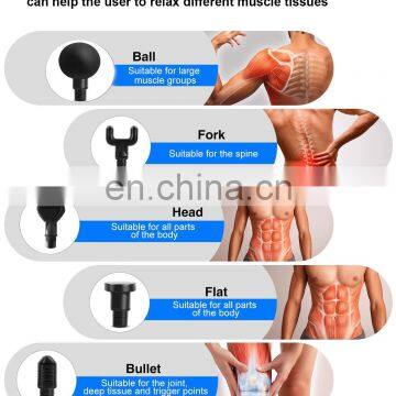 New-generation Massager Cordless Hand Held Deep Tissue Percussion Power Vibration Body Muscle Relax Massage Gun photo-5