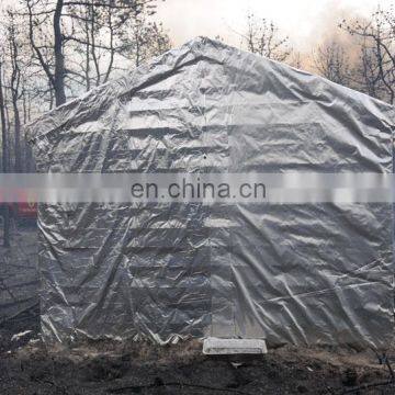 150 Micron Thickness Big Size Fireproof Fabric Aluminum Foil Insulation Philippines photo-7