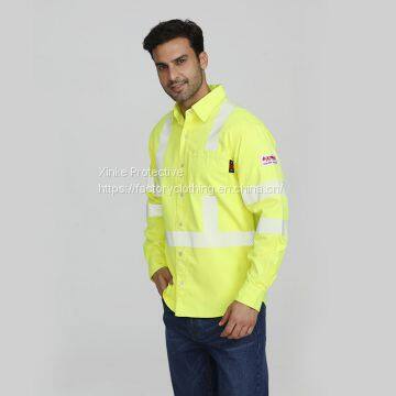 High Quality Flame Retardant Welding Long Sleeve Work Shirt