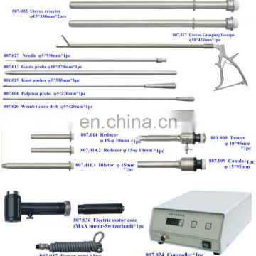 Morcellator, Laparoscopy instruments electric uterus cutter/Surgical electric gynecology morcellator