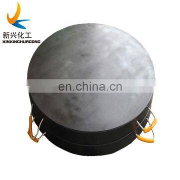 Portable Crane Jack Pad Trailer Levelers, Durable Outrigger Pads, Easy Handled PE Outrigger Pad