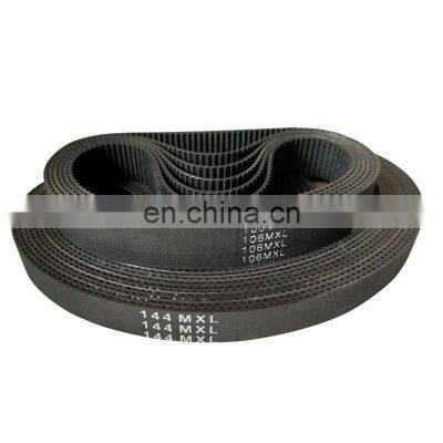 MXL rubber glass fiber Closed Loop Round Timing Belt