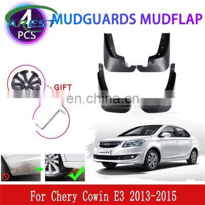 4x for Chery Cowin E3 2013 2014 2015 Mudguards Mudflaps Fender Mud Flap Splash Mud Guards Protect Wheel Cover Car Accessories photo-1