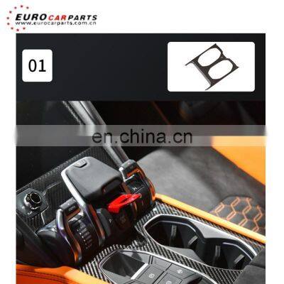 High quality 2018-2021year urus carbon fiber material interior center control panel sill strip for car autoparts urus